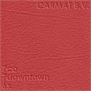 Kunstleer 7co 6x rood afname per/35m