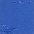 Kunstleer 7co 7downtown bi-elastisch blauw