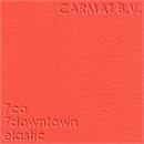 Kunstleer 7co 7downtown bi-elastisch rood