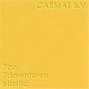 Kunstleer 7co 7downtown bi-elastisch geel