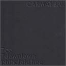 Kunstleer 7co ftalaat vrij zwart op bestelling per/m