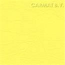 Kunstleer anti-vandalisme geel op bestelling per/m