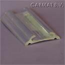 Aluminium stootlijst afname per/2X5 m (op=op)
