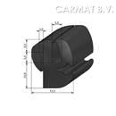 Peesrubberoverzetprofiel 7profiles 5/2 op bestelling per/15M