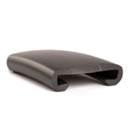 Leuningprofiel PVC zwart 50x8 mm op bestelling per 25 m
