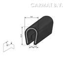 Klemprofiel PVC 1-3 MM afname per/20M