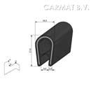 Klemprofiel PVC 4610031 lengtes 50 MM min. afname/10.000ST