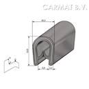 Kantprofiel PVC 4610029 lengtes 2160 MM min.afname per/500ST