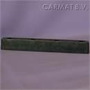 Rubber stootblok 445x40x58 mm afname per stuk