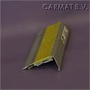 Sample Taraflex aluminium trapkant 70x35 mm hotmelt