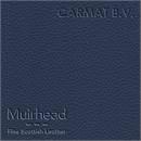 Lederhuid Muirhead Grampian admiralty blue op best. per huid