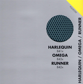 Harlequin 841x en Omega 843x en Rubber 842x