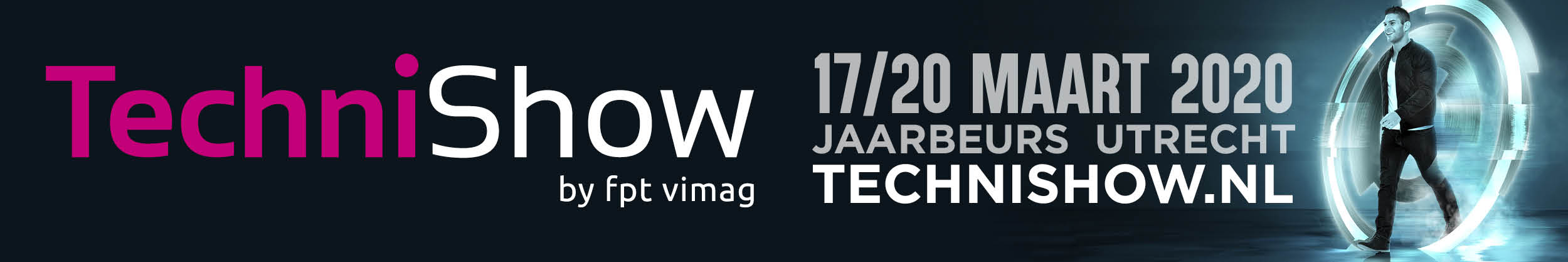 Technishow 2020 is verplaatst naar 1 t/m 4 September 2020